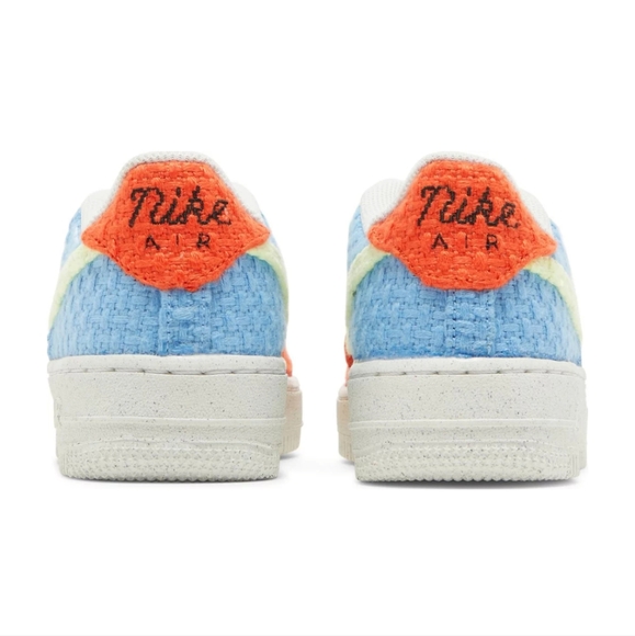 🥳GUC Nike Air Force 1 Low Top LV8 Next Nature TD Hemp Multicolor Sneaker, 6Y - Picture 3 of 16